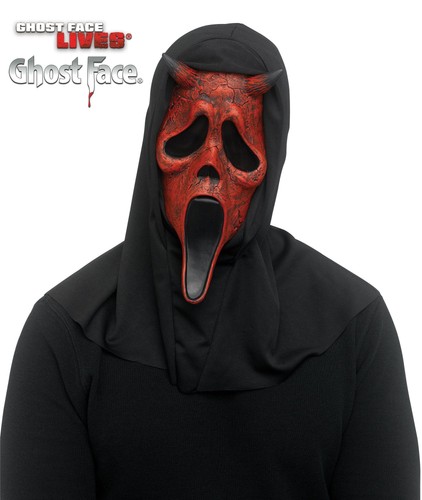 Ghost face aged red - aged, mask